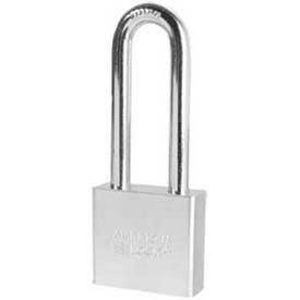 Solid Steel Rectangular Padlock by American Lock, No. A5262