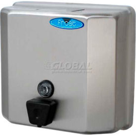 Frost Wall Mount Manual Profile Liquid Soap Dispenser - Stainless
