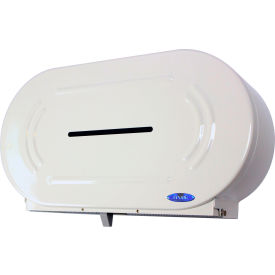 Frost Twin Jumbo Toilet Tissue Dispenser - White