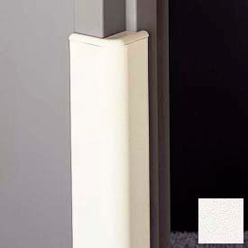 Door Frame Guard, 3" Wing, 4'L, Linen White