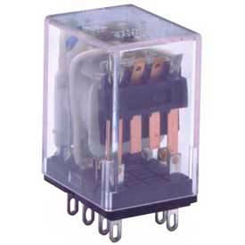 Relay, 95 Series, 4PDT, Plug Terminal, Lightdicator, Coil 24 VAC