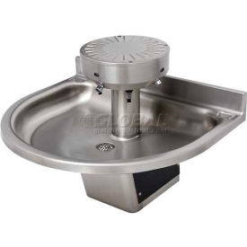 ADA Washfountain Semi-Circular, 3 Stations, Sensor Operated