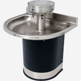 Washfountain Semi-Circular, 3 Stations, Sensor Operated