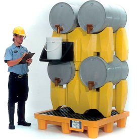 Ultra-Drum Rack 4-Drum Containment System with Drain