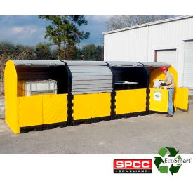 Ultra-Hard Top Spill Pallet Plus with Drain