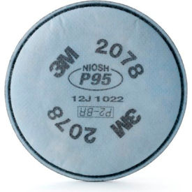 Particulate Filter 2078, P95, with Nuisance Level Organic Vapor/Acid Gas, 2/Pack