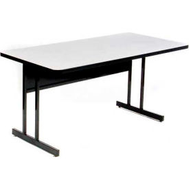 Training Table - Laminate - 30" x 60", Gray Granite