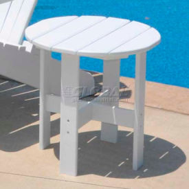 Traditional Adirondack Side Table, White