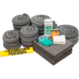 Refill For 65 Gallon Spill Kit, Universal