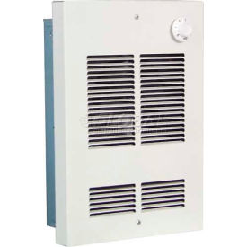 Shallow Wall/Ceiling Fan Forced Zonal Heater With Built In Double Pole Thermostat, 2000 Watt, 240V