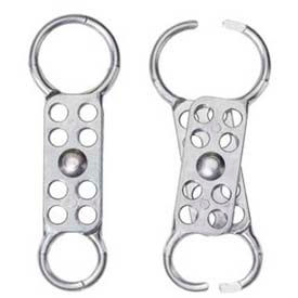 Lockout Hasp, Aluminum, 2"W X 5-7/8"L