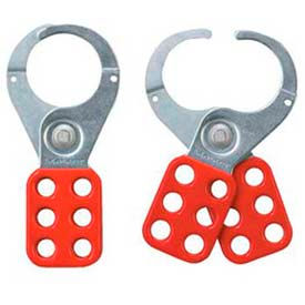 Steel Lockout Hasp, 1-1/2" Jaw Clearance
