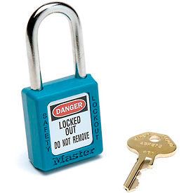 Safety 410 Series Zenex Thermoplastic Padlock, Teal