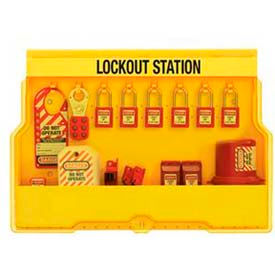 Lockout Station, Electrical Focus, Zenex Thermoplastic Padlocks, S1850E410