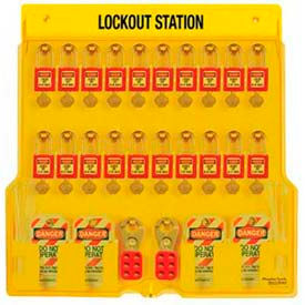 Master Lock Zenex Padlock Station, 20 Locks
