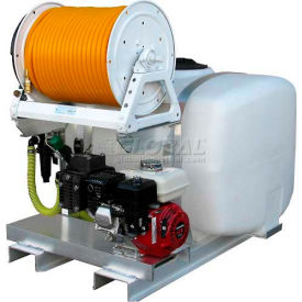 100 Gallon Skid Sprayer, 5.5Hp / K40 Pump, 150' of 3/8" Hose, Manual Reel