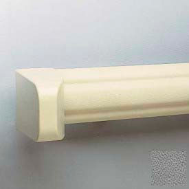 Bed Bumper, 3-13/16"H x 4'L, Gray
