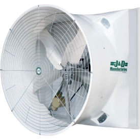 J&D 72" Mega Storm Exhaust Fan With Cone 3 HP RPM 3 PH