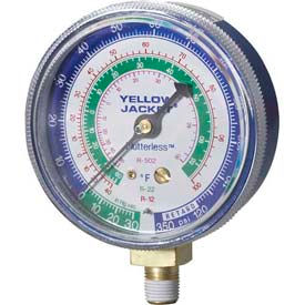 2-1/2" Low Side Gauge Yellow Jacket Blue-awaiting manufacturer info