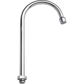 12" Swivel Gooseneck Spout, Stainless Steel