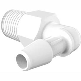 1/8-27 NPT to 3/16" Barbed Elbow, Natural Nylon