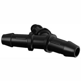 3/16" Equal Barbed Y-Connector, Black Nylon