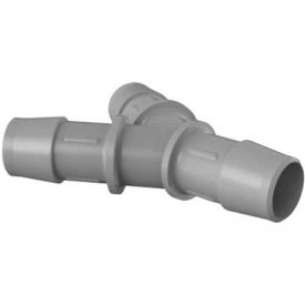5/8" Equal Barbed Y-Connector, Gray Kynar