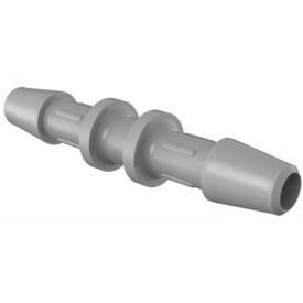 1/8" Barbed Straight Coupler, 316L Stainless Steel