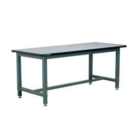 1005 Series Workbench, ESD Square Edge, 60"W x 30"D, Gray