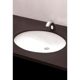 17"X14" Undercounter Lavatory, Cotton White