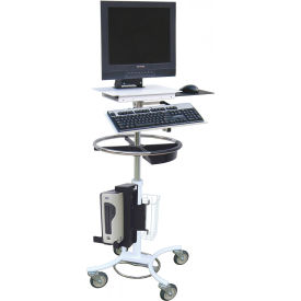 350717 Omni Computer Cart with Cord Wrap