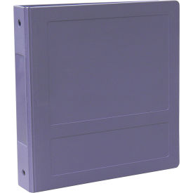 2-1/2" Molded Ring Binder, 3-Ring, Side Open, Holds 450 Sheets, Lilac