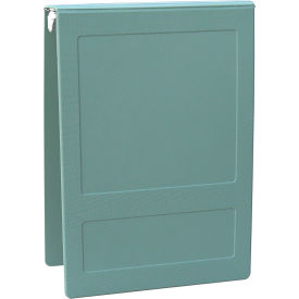 2-1/2" Molded Ring Binder, 3-Ring, Top Open, Holds 450 Sheets, Seafoam Green