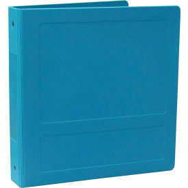 2-1/2" Antimicrobial Binder, 3-Ring, Side Open, Holds 450 Sheets, Aqua