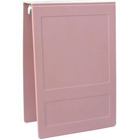 2-1/2" Antimicrobial Binder, 3-Ring, Top Open, Holds 450 Sheets, Mauve