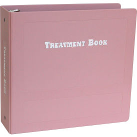 2-1/2" Treatment Book Binder, Side Open, Mauve