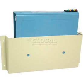 Medium Wall Pocket, 14"W x 7"H, Beige Powder Coated
