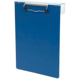 Poly Overbed Clipboard, 9"W x 12-7/8"H, Blue