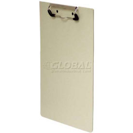 Poly Standard Clipboard, 9"W x 12-7/8"H, Beige