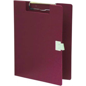 Standard Covered Poly Clipboard, 10"W x 13"H, Burgundy