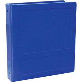 1" Molded Ring Binder, Side Open, Holds 250 Sheets, Blue
