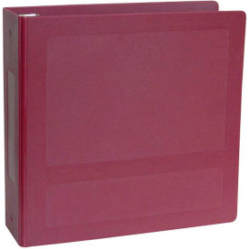 1" Molded Ring Binder, Side Open, Holds 250 Sheets, Burgundy