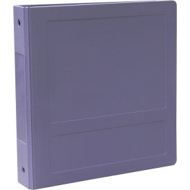 1-1/2" Molded Ring Binder, 3-Ring, Side Open, Holds 300 Sheets, Lilac