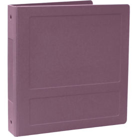 2" Molded Ring Binder, 3-Ring, Side Open, Holds 375 Sheets, Lilac