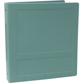 2" Molded Ring Binder, 3-Ring, Side Open, Holds 375 Sheets, Seafoam Green