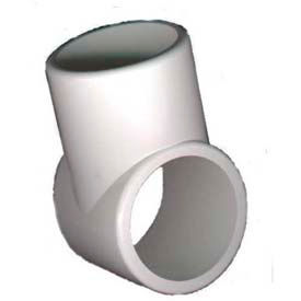 Slip T Fittings, 1/2"Dia., White