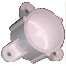 Tablecap Fittings, 2"Dia., Furniture Grade Pvc, White