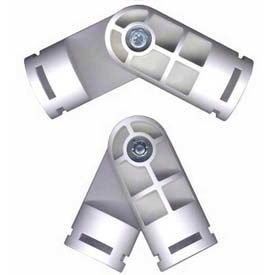 Adjustable Joint Fitting, 1"Dia., Furniture Grade Pvc, White