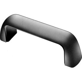 Plastic Cabinet U-Handle - 5.24"L x 1.02" Dia Black 1/4-20 Tapped Thread