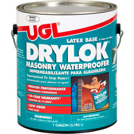 Waterproofer Latex Base Gallon Can, White - 2 Cans/Case